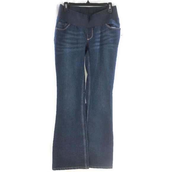 MOTHERHOOD MATERNITY Jeans Boot Cut Sz M Ins. 30.5 - Picture 2 of 7